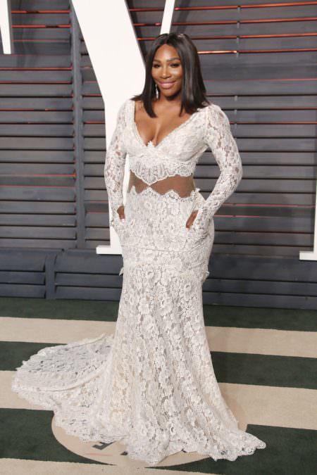 Red carpet wedding dress inspiration-Serena Williams