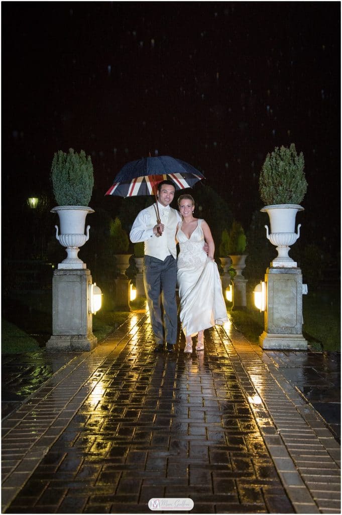 Wet weather weddings